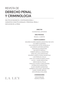 derecho penal y criminologia