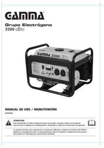 Manual Gamma Elite 2200