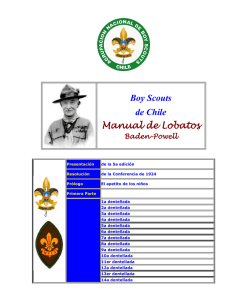 manual del lobato - Agrupación Nacional de Boy Scouts de Chile