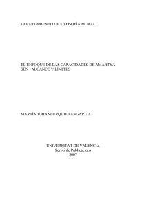 departamento de filosof&iacute;a moral el enfoque de las capacidades