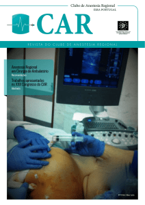 Revista #73 - Clube de Anestesia Regional