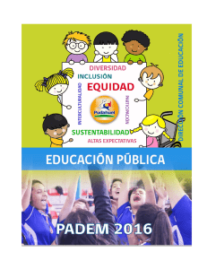 Plan Anual de Desarrollo Educativo Municipal, Pudahuel