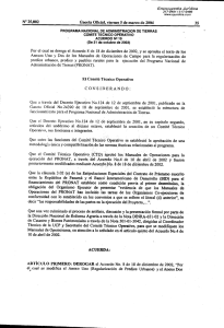 Acuerdo 19 de 31 de octubre de 2003