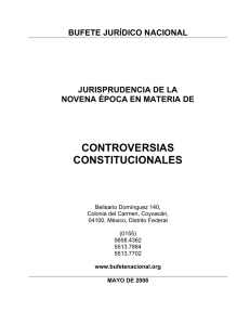 controversias constitucionales