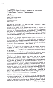 Ley Nacional 26.928 - Agencia de Noticias San Luis