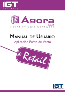 Manual de Usuario de Ágora Retail