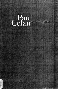 Obras completas – Paul Celan