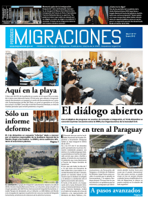 Periódico - Dirección Nacional de Migraciones