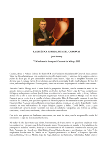 2002 D. José Bornoy. La estética surrealista del Carnaval