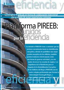 Plataforma PIREBB: unidos por la eficiencia