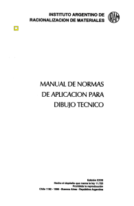 Normas IRAM para Dibujo Técnico