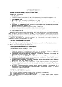 1 currículum resumido - Universidad Autónoma de Asunción