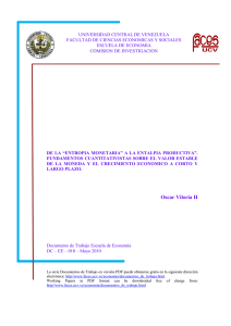 DE LA “ENTROPÍA MONETARIA” A LA “ENTALPÍA PRODUCTIVA”