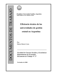 documentos de trabajo - Universidad Católica Argentina