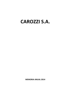 CAROZZI S.A.