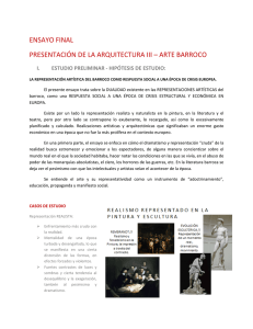 ensayo final presentación de la arquitectura iii – arte barroco