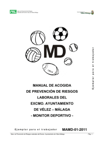 manual de acogida - Ayuntamiento de Vélez