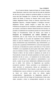 ejecutoria: 1216/2015 - Poder Judicial del Estado de Yucatán