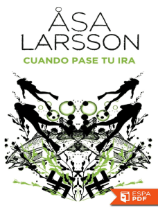 Cuando pase tu ira - Asa Larsson