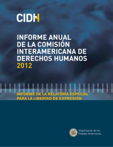 informe anual de la comisión interamericana de derechos humanos
