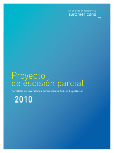 Proyecto de Escision Parcial 2010