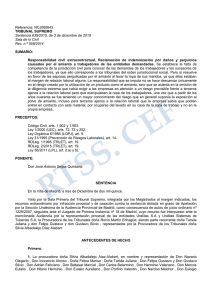 Referencia: NCJ060643 TRIBUNAL SUPREMO