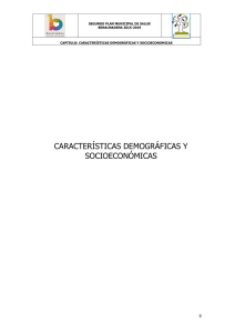 datos demográficos y socioeconómicos