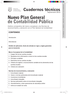 Nuevo Plan General de Contabilidad Pública