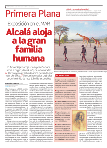 Alcalá aloja a la gran familia humana Primera Plana