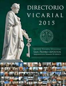 directorio vicarial 2015 - Visita Hospital Tepexpan