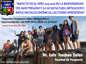 Presentación de PowerPoint - Universidad Nacional Agraria La Molina