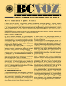 ECONOMICO N¼ 3/99 Carta - Banco Central de Venezuela