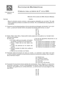 Pruebas de ediciones anteriores (fase previa)