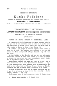 Eusko-Folklore. Materiales y Cuestionarios
