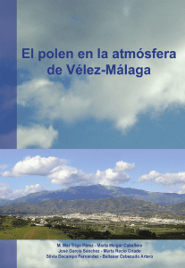 El polen de la atmósfera de Vélez-Málaga