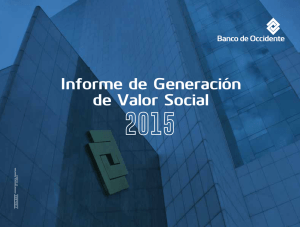 Informe de Generación de Valor Social