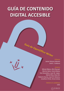 guía de contenido digital accesible