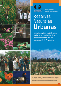 reservas naturales urbanas