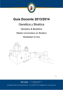 Guía Docente 2013/2014