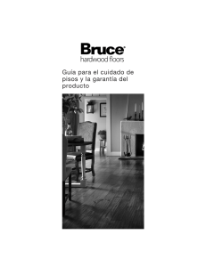 Garantía de la madera dura de Bruce (PDF 582KB)
