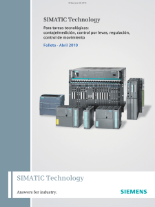 SIMATIC Technology - Automation Technology