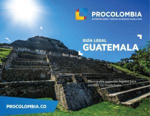 guatemala guatemala - Inversión colombiana en el exterior