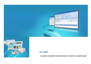 V3 ERP - Componentes de Control