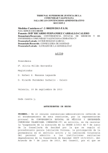sentencia - Sindicato Médico de la Comunidad Valenciana CESM-CV