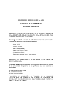 27-10-2015 - Universidad Complutense de Madrid