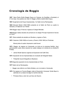 Cronología de Boggio