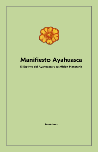 Manifiesto Ayahuasca