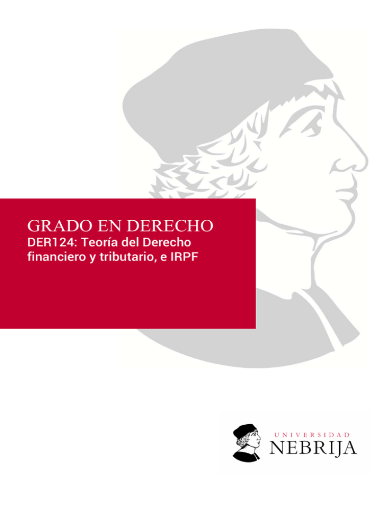 Teoría Del Derecho Financiera Y Tributario E Irpf