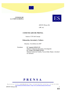 prensa - Council of the European Union