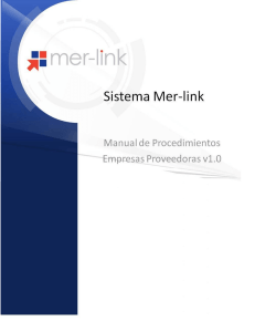 Guía de usuario - Mer-Link